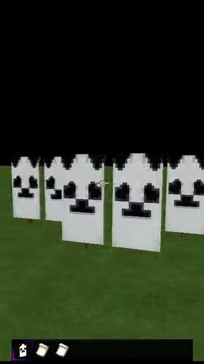 How to make a CUTE PANDA banner/cape in minecraft!