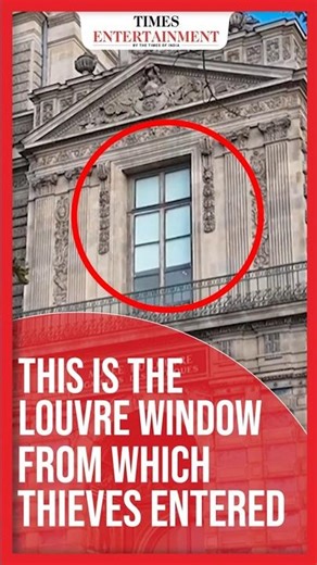 Louvre Jewel Heist: The Exact Window Thieves Used To Enter Paris Museum