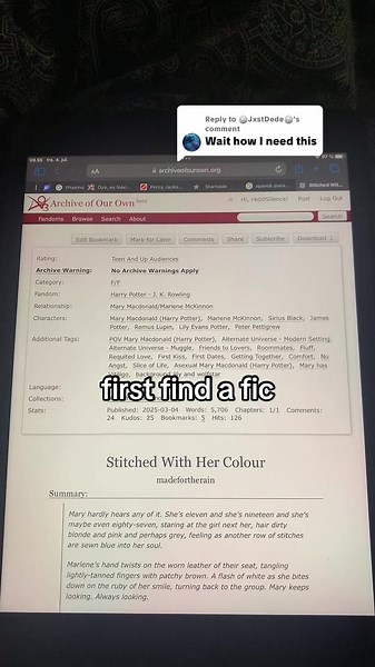 How to Download Fics from Archive of Our Own