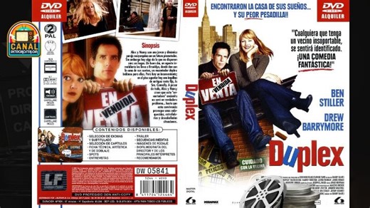 Duplex (2003) HD. Ben Stiller, Drew Barrymore, Eileen Essell, Harvey Fierstein, Justin Theroux