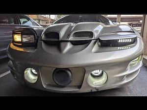 Installing custom Sleepy Eye LED Headlights on my Tran Am WS6