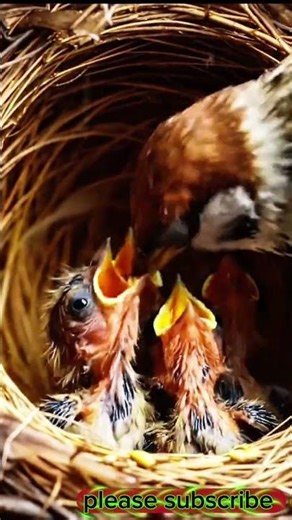 Mother Bird Love Story #viral #shortsfeed #animals🐦✨ #house #chidiya #children