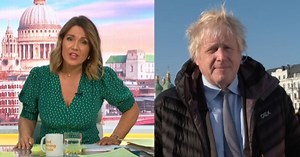 GMB: Boris Johnson abruptly leaves after interview
