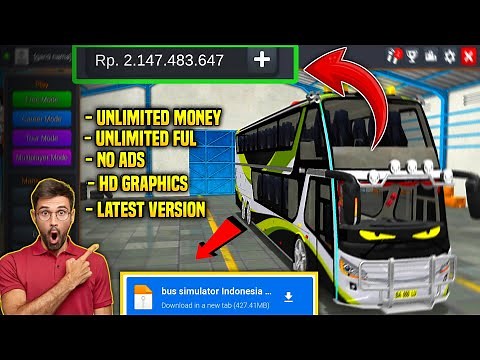 Bus Simulator Indonesia Mod APK + OBB Download | Unlimited Money & All Buses Unlocked