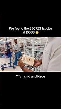 This is UNBELIEVABLE secret Labubu found at Ross #labubu #labubus #rossfinds #tjmaxx #unboxing #fyp