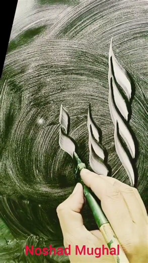 Allah in Arabic calligraphy | calligraphy tutorial 💫#shorts