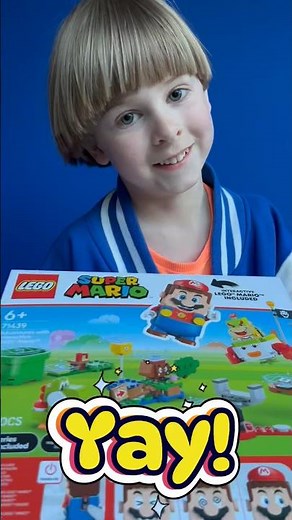 Harry’s interactive LEGO Super Mario is on the move! 🍄⭐ Watch the full build on my channel!