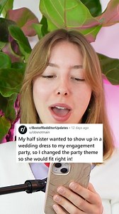 11K views · 78 reactions | My sister wore a wedding dress to my engagement party! | OKOP Show | Facebook