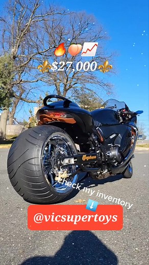 🔥🖤👉for sale $27,000(check my inventory)➡️@vicsupertoys ✅️sportbikes ✅️harleys ✅️slingshots....2022 BRAND NEW suzuki hayabusa, 600 miles, clean title, 330 fat tire kit with chrome aftermarket wheels, custom two tone seat with kanji logo and embroidery, rear cowl, hayabusa 3D swingarm plates, 3D custom painted gas cap, blackout pegs, shorty exhaust, 3D chrome kaji slidders, 3D kanji cargo bolts, chrome afternarket seat bolts, chrome front axke cover, chrome fork caps, cellphone holder with char