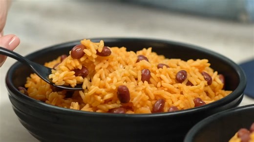 Rice and Beans run the world! Check out this fantastic Cuban Rice and Beans recipe featuring GOYA® Small Red Beans and GOYA® Sofrito. Yum! Check out our Story for more Rice and Beans recipe combinations! The Best Rice and Beans Recipes: https://brnw.ch/21wHOts | Goya Foods