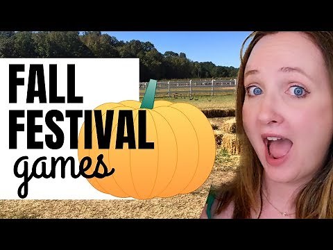 DIY Fall Festival Games for Kids
