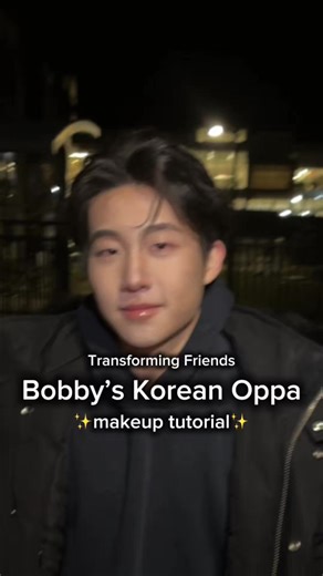 Transforming Friends: Bobby’s Korean Oppa Makeup Tutorial #transformingfriends