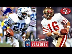 49ers vs Lions - 1983 NFL Playoffs