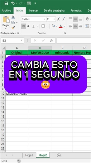 ¿Tienes nombres escritos en minúsculas, mayúsculas o desordenados en Excel? 😩 En este video te enseño cómo convertir texto automáticamente usando funciones simples como MAYUSC, MINUSC y NOMPROPIO. Ahorra tiempo y haz que tus listas se vean profesionales en segundos 🚀 Guarda este tip porque lo vas a necesitar. #excel #exceltips #formulasexcel #aprendeexcel #excelbasico #productividad #trucosdeexcel #ofimatica #excelrapido #virales | Kevin Ramirez