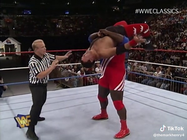 My debut as the #WorldsStrongestMan took place today for the #WWE! Almost 30 years now! Getting to work with @Triple H , #JerryLawler , @Al Snow & Marty Jannetty got me started! You can have me on your show, event & more by contacting me at markhenry at 1168media.com