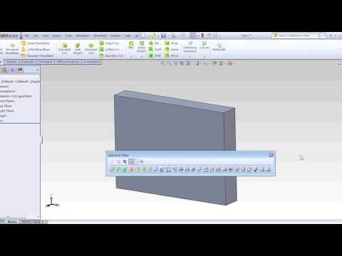 4c Tech - Solidworks Filters - Can't Select Faces, Edges, Vertices