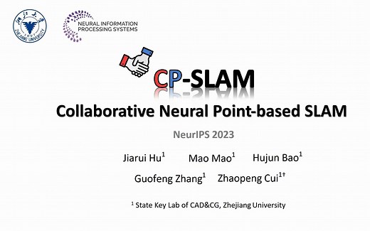 [NeurIPS'23] CP-SLAM: Collaborative Neural Point-based SLAM System