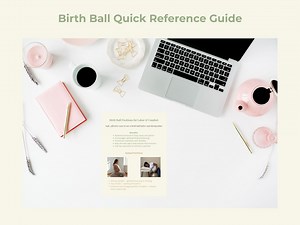 Birth Ball Quick Reference Guide PDF Printable Labor Positions Poster Pregnancy Comfort Measures - Etsy UK