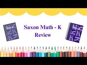 Saxon Math K Review