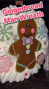 3.2K reactions · 789 shares | Gingerbread Man Wreath DIY | Latrice Marie | Facebook