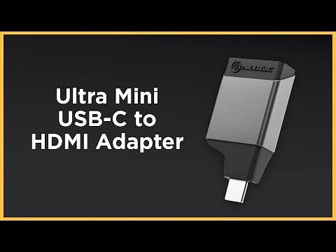 ALOGIC Ultra MINI USB-C To HDMI Adapter