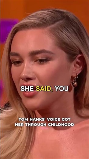 Florence Pugh Reveals Her Childhood Toy Story Ritual 🥹 #florencepugh #tomhanks #Shorts