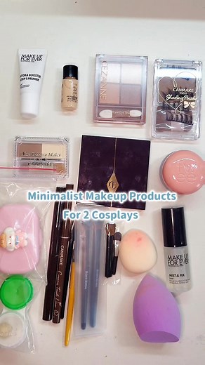 Minimalist Makeup for Cosplay Travel