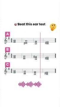 Want to hear chords and play by ear? 🎧\r Just 10 minutes a day.\r \r Use Trill Ear Training — it train
