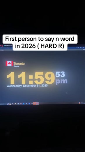 First person to say n word in 2026 ( HARD R) | hardest r