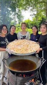 Cooking yummy french fries recipe