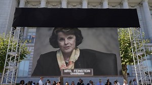 Watch: Sen. Dianne Feinstein memorial in San Francisco