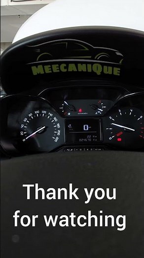 2017-2021 Citroen C3 Service/Spanner Warning Light Reset Guide