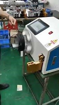 Automatic Electric Copper Wire Tying Usb Data Cable Binding Spooling Machine