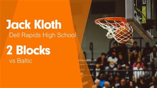 Jack Kloth Game Report: vs Baltic