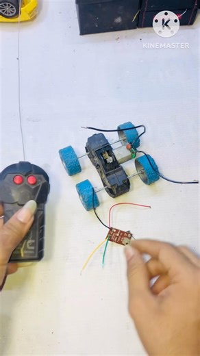 Repairing mini remote control monster truck #experiment