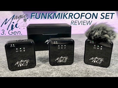 Magic Mic 3. Generation Funkmikrofon Set im TEST - Kabellos und wunschlos guter Klang ?? REVIEW