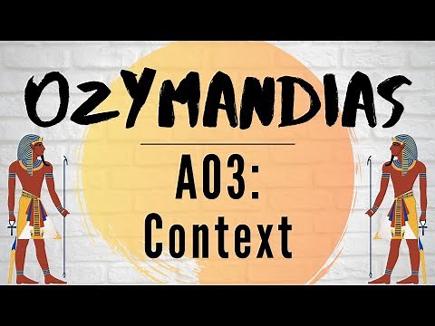Ozymandias - Context