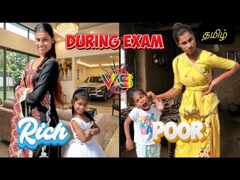 Rich vs Normal Students During Exam 🤯 | Bumblebee Couple