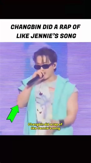 Changbin and Hyunjin did rap of like Jennie song😎😲#changbin #hyunjin #likejennie #shorts #shortsfeed