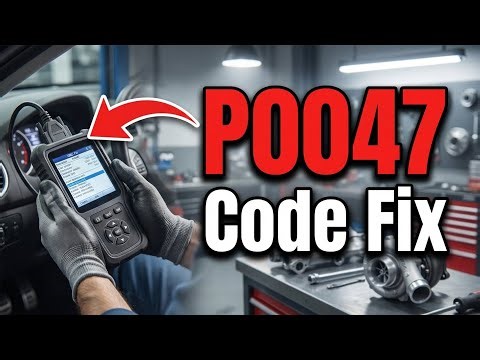 How To Fix P0047 Code | How To Repair Turbo Boost Control Circuit Low