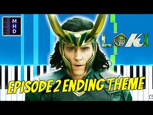 Loki - The Variant End Credits Episode 2 Theme - Piano Tutorial