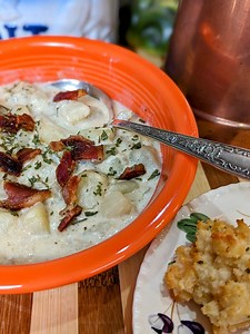 8.7K views · 593 reactions | Clam Chowder, my recipe is gluten free....