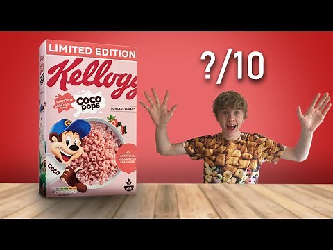 Coco Pops - Strawberry & White Chocolate Flavour: Cereal Review
