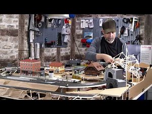 Building a Model Railroad / 19 / Building a landscape with tunnels and a mountain relief