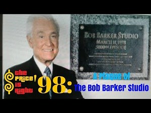 The Price Is Right '98: A Plaque of The Bob Barker Studio