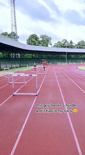 Hurdle Breaks and Track Chaos at the Gym