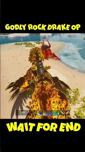 Godly Rock Drake VS Boss 🔥 ARK Primal Chaos & Nemesis #ark #viralshorts #viral #arksurvival