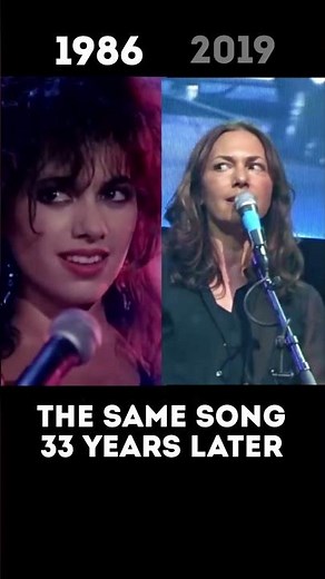 Same song after 33 years #throwback #80smusic #shorts