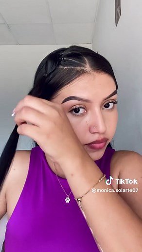 Peinados con Clips Dorados - Tutorial de Peinados Aesthetic