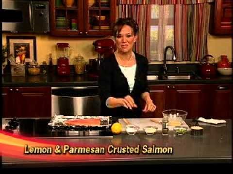 Lemon and Parmsean Crusted Salmon